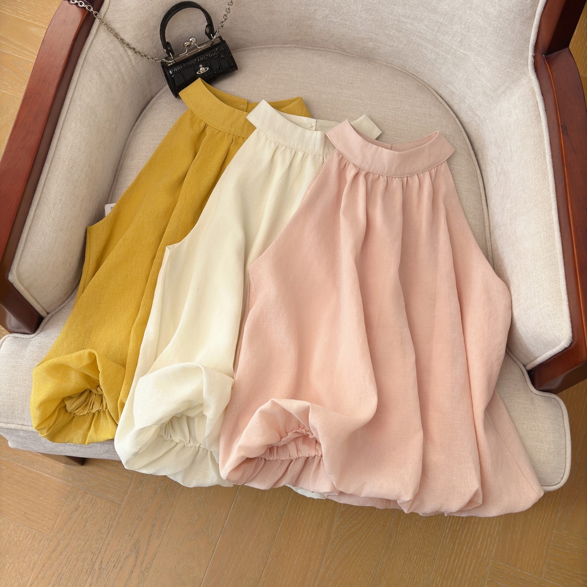 Women's Sleeveless Loose Fit Solid Color Top Summer 2026 - Image 5